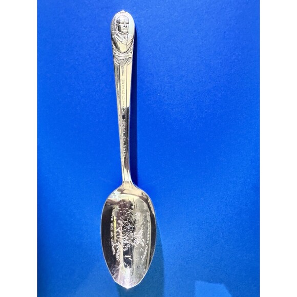 Set of 19 Wm Rogers Co Vintage Presidential Spoons Silver Plated - Picture 15 of 16